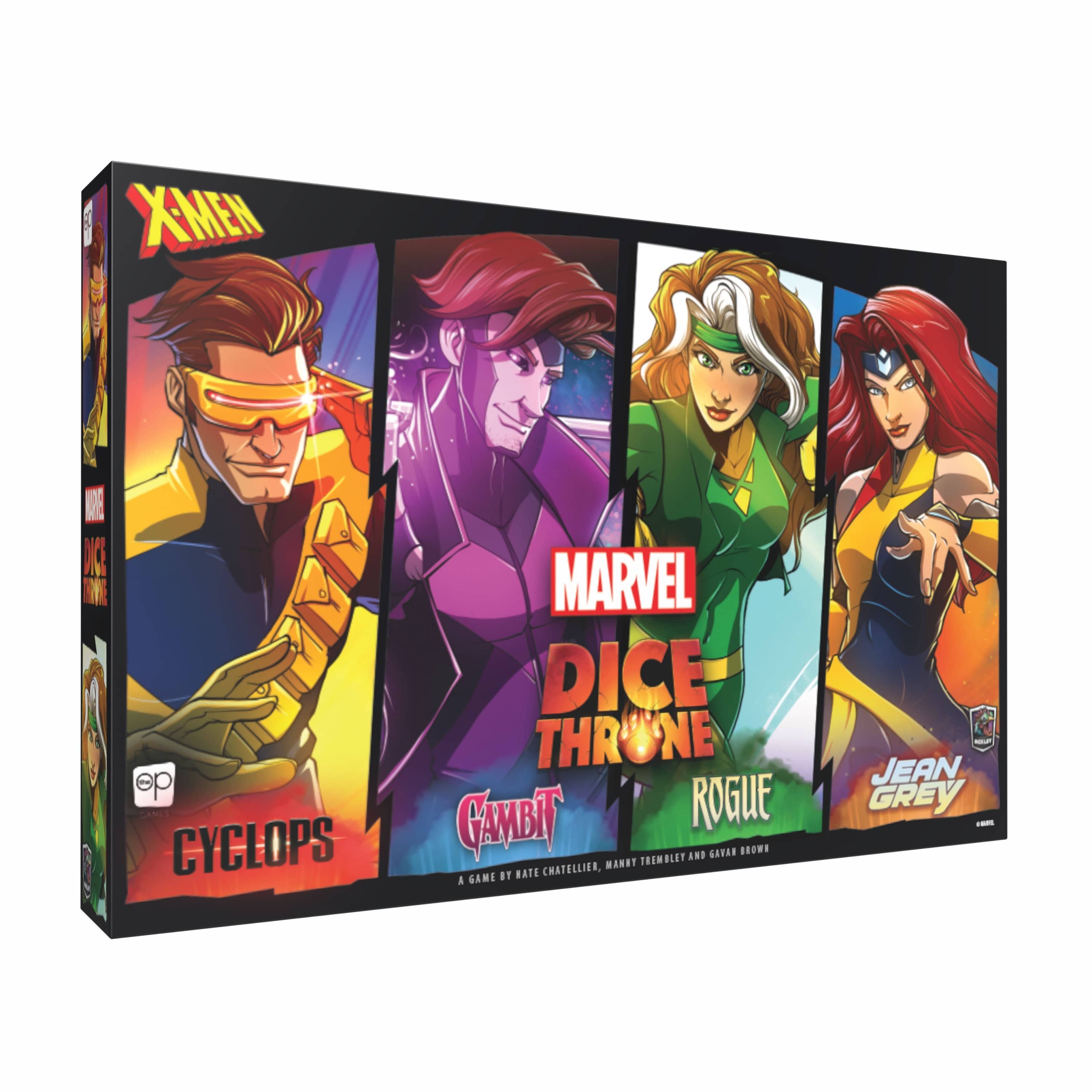 Marvel X-Men Dice Throne Box 2 (Cyclops, Gambit, Rogue, Jean Grey) - Saltire Games