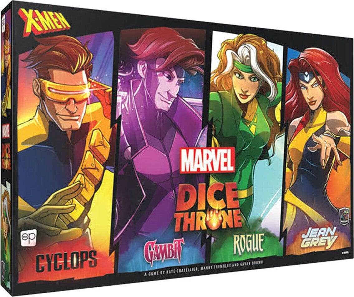 Marvel X-Men Dice Throne Box 2 (Cyclops, Gambit, Rogue, Jean Grey) - Saltire Games
