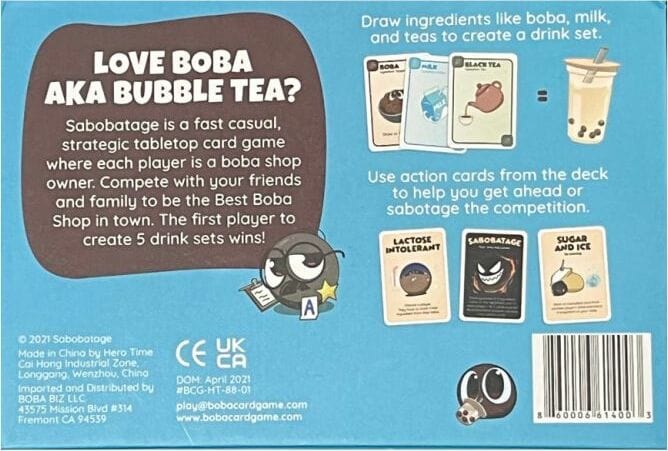 Sabobatage: The Boba Card Game - Saltire Games
