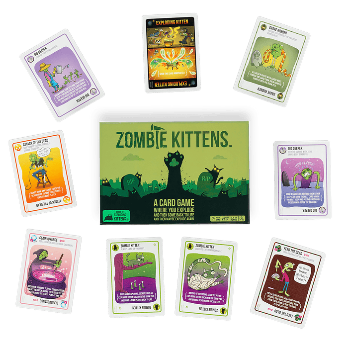 Board Games - Card Games Saltire Toys & Games Zombie Kittens