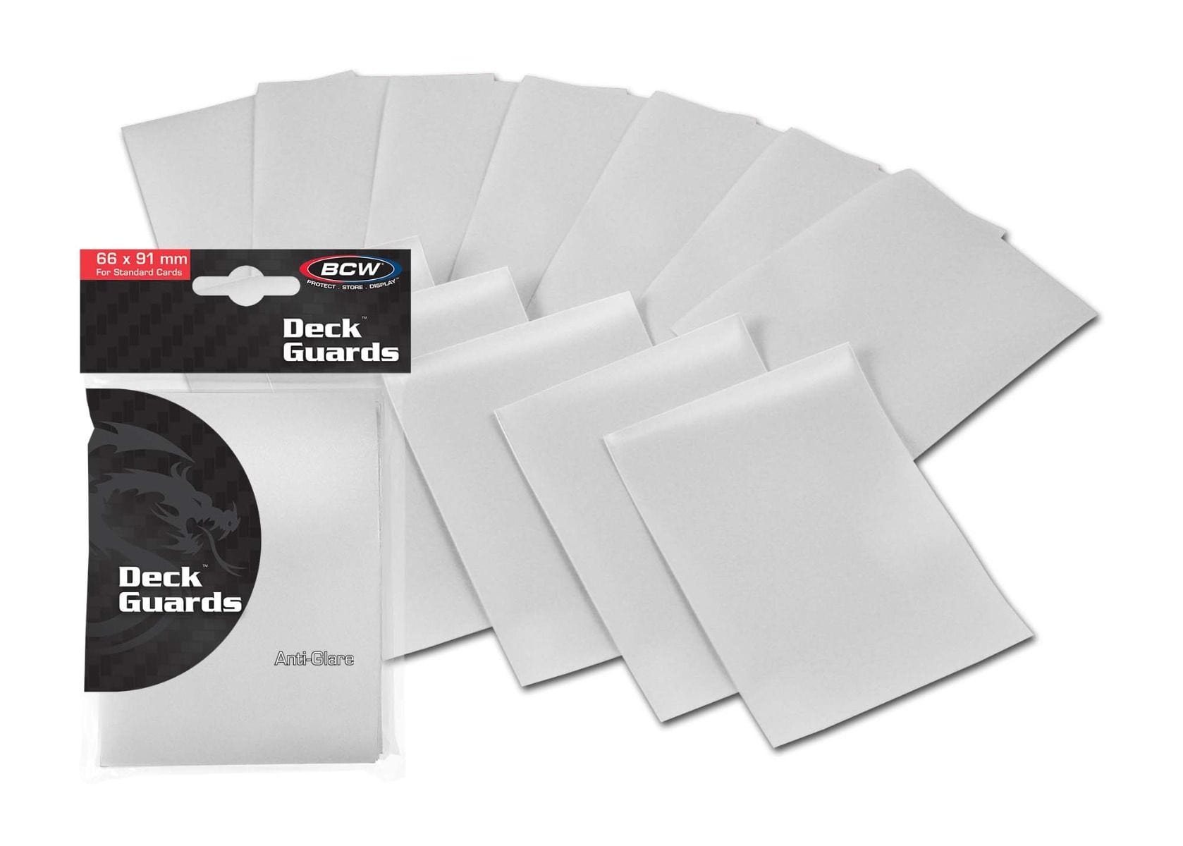 BCW White Double Matte Sleeves - Saltire Games