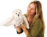 Owl, Snowy Turning Head Puppet - Saltire Games