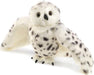 Owl, Snowy Turning Head Puppet - Saltire Games