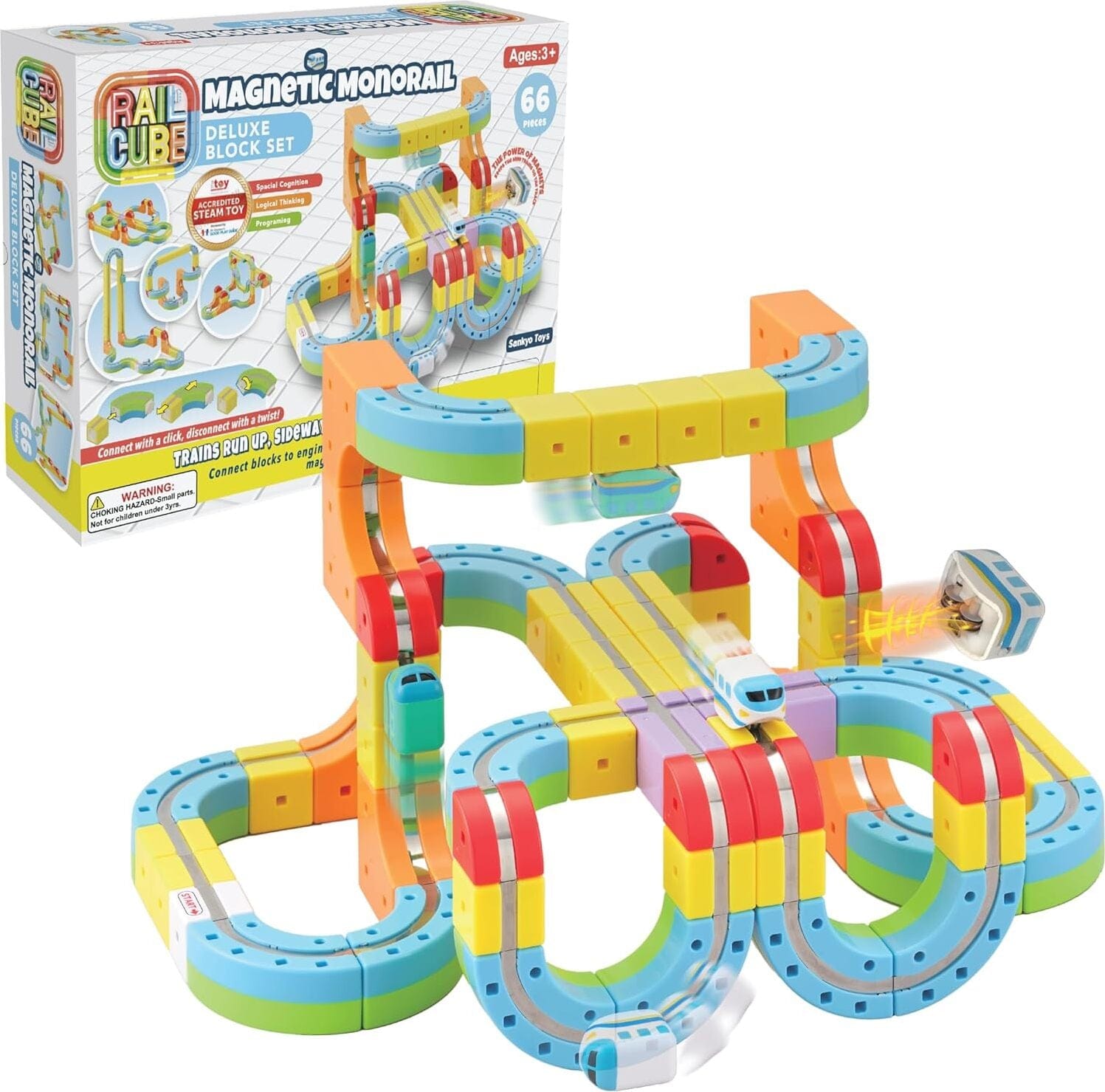Magnetic Monorail Deluxe Set - Saltire Games