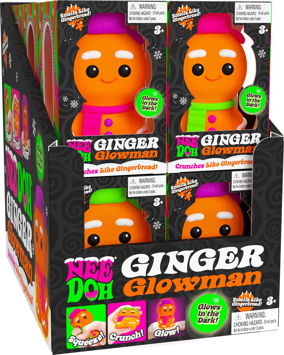 NeeDoh Ginger Glowman - Saltire Games