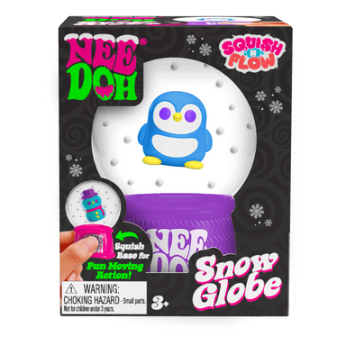 NeeDoh Squish N Flow Snow Globe - Saltire Games