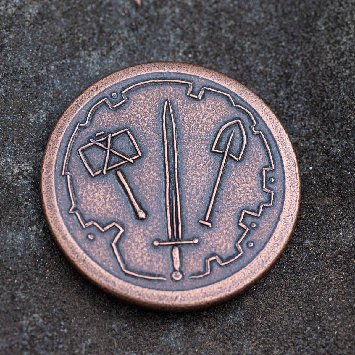 Night's Watch Copper Token - Saltire Games