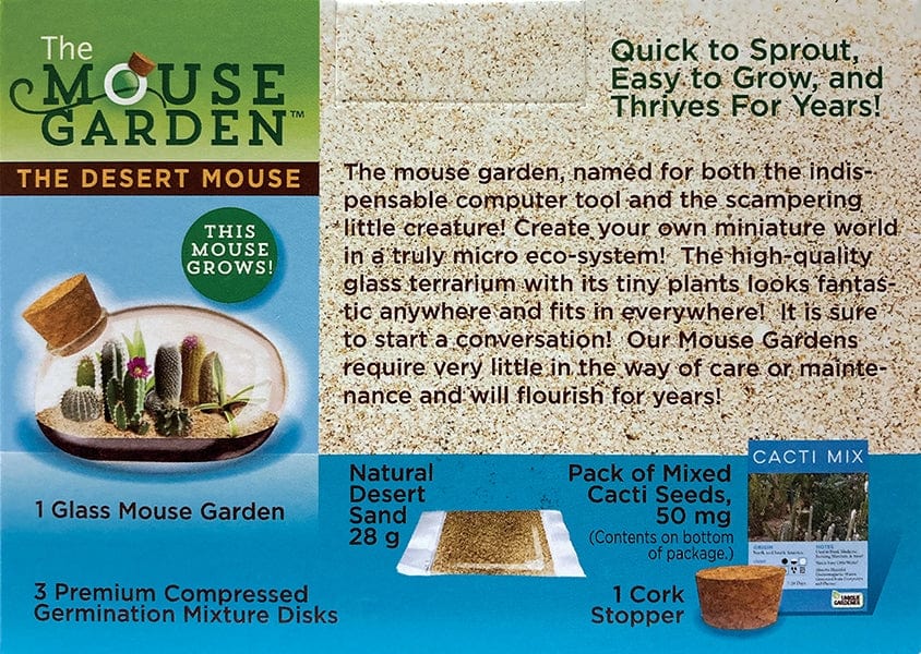 Desert Mouse Glass Terrarium - Saltire Games