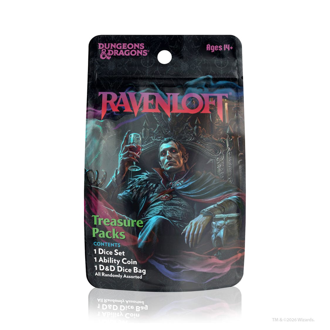 Dice - Mystery - Blind Bag Sirius Dice Dungeons & Dragons: Mists of Ravenloft Treasure Pack