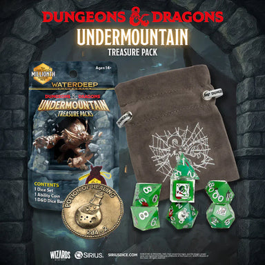 Dice - Mystery - Plastic Sirius Dice Undermountian Treasure Pack