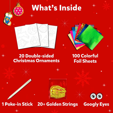 Foil Fun Christmas Ornaments - Saltire Games