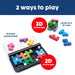Puzzles Smart Toys and Games IQ Quub – 2-in-1 Travel Logic Puzzle & 3D Cube Building Game