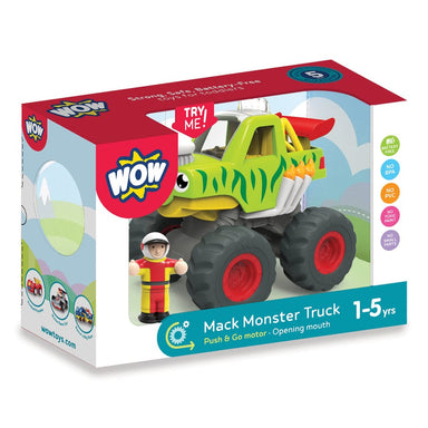 WOW Toys Mack Monster Truck for Ages 1+ - Saltire Games
