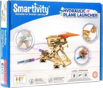 Hydraulic Plane Launcher | Build-It-Yourself STEAM Toy - Saltire Games