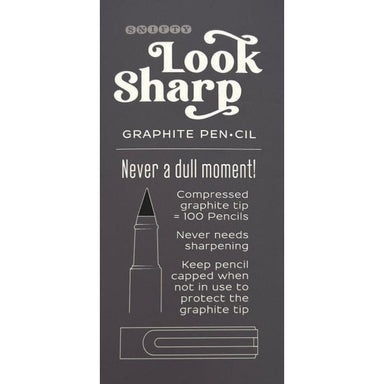 Look Sharp – Graphite Pen•cil – Gray - Saltire Games