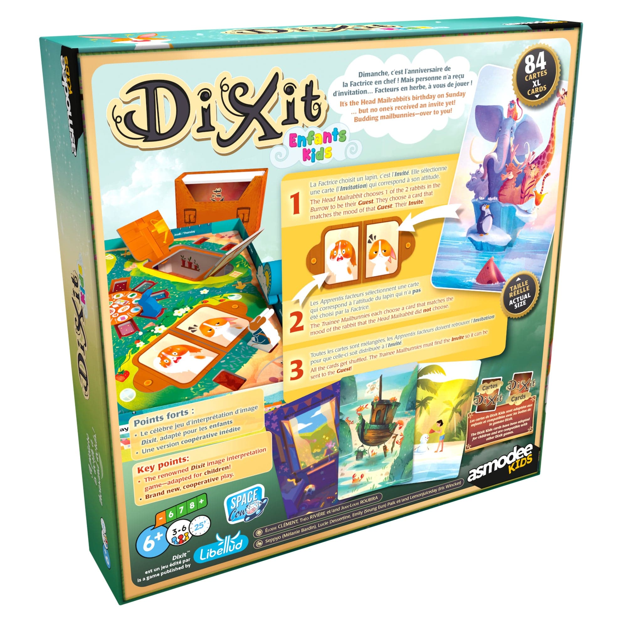 Board Games Space Cowboys Dixit Kids