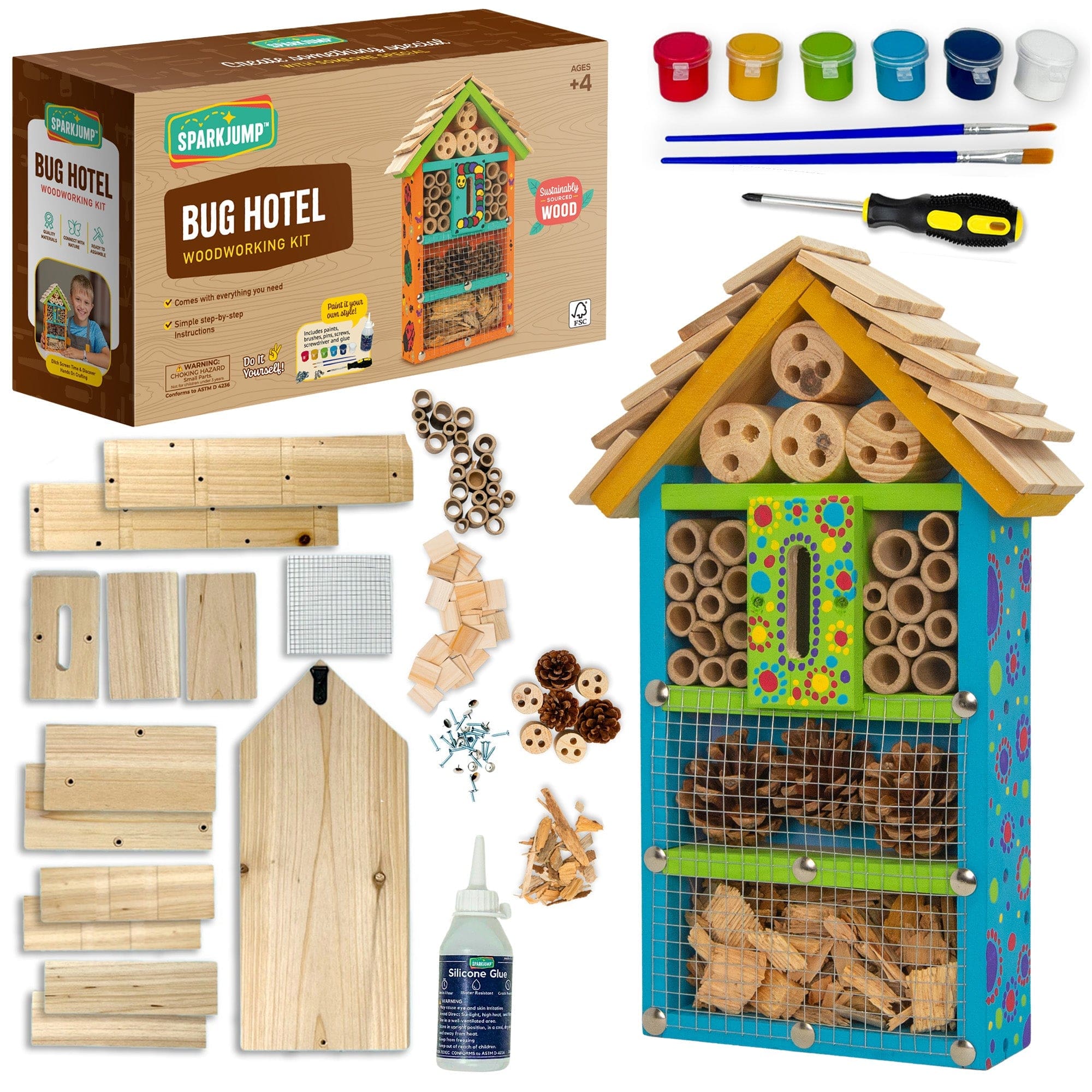 DIY Bug Hotel - Saltire Games