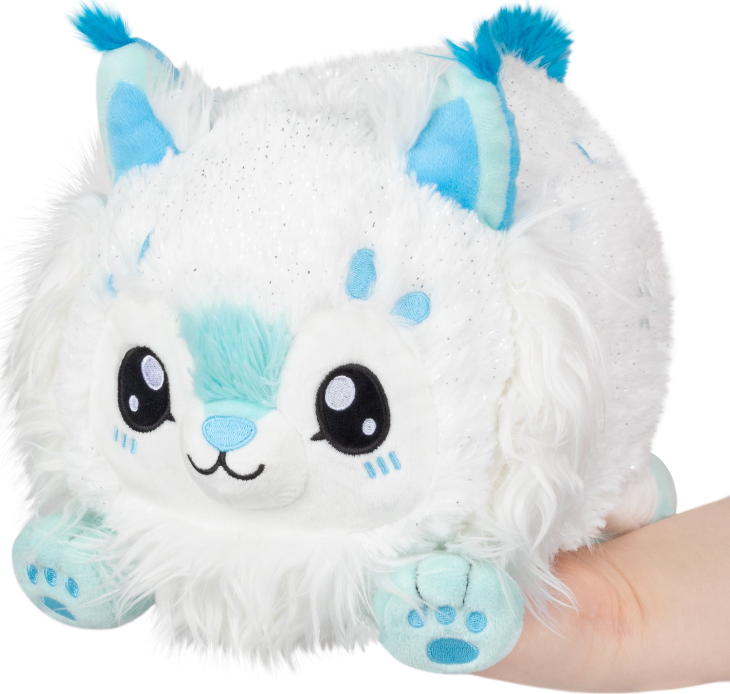 Mini Squishable Winter Wildcat - Saltire Games