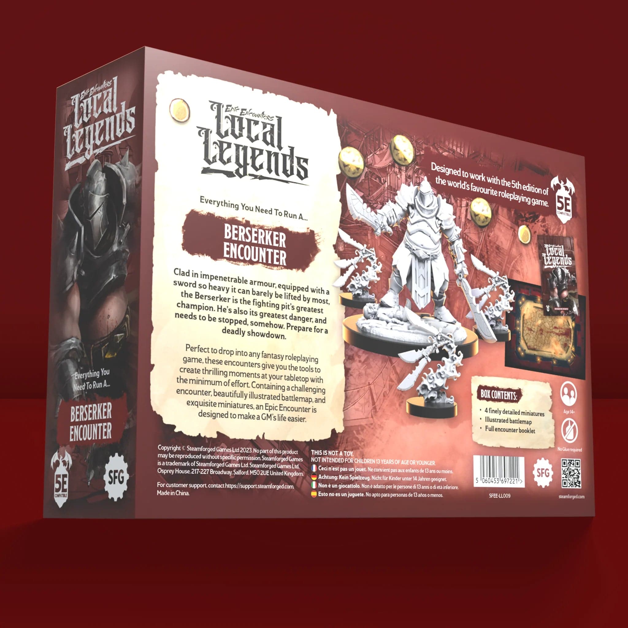 Berserker Encounter - Local Legends - Saltire Games