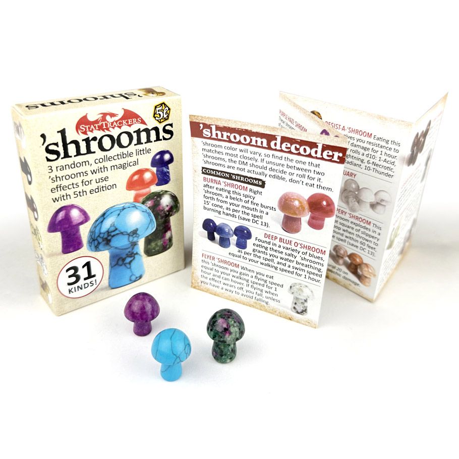 Stat Trackers: 5E ‘Shrooms - Saltire Games