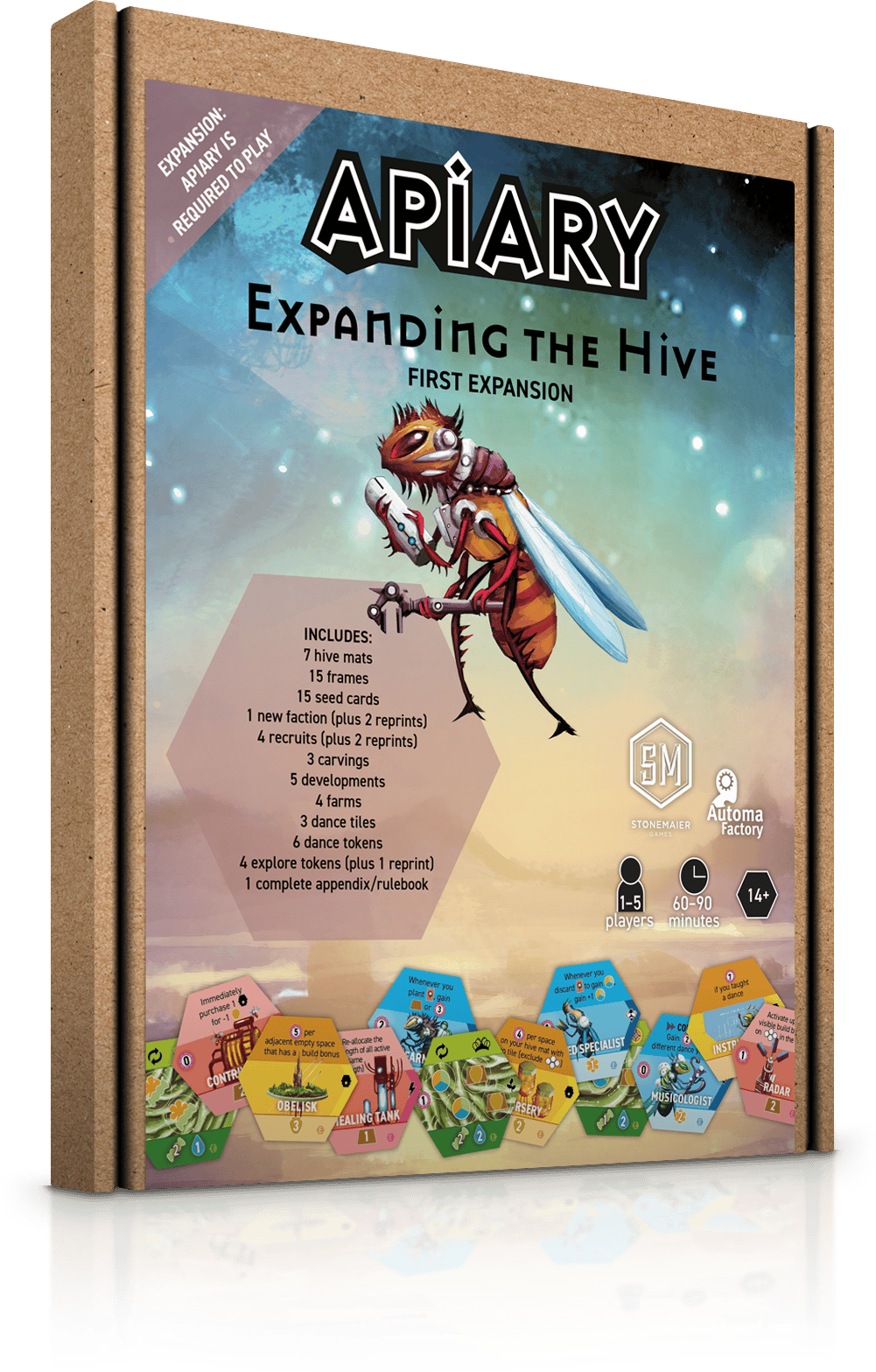 Board Games - Expansions Stonemaier Games Apiary: Expanding the Hive
