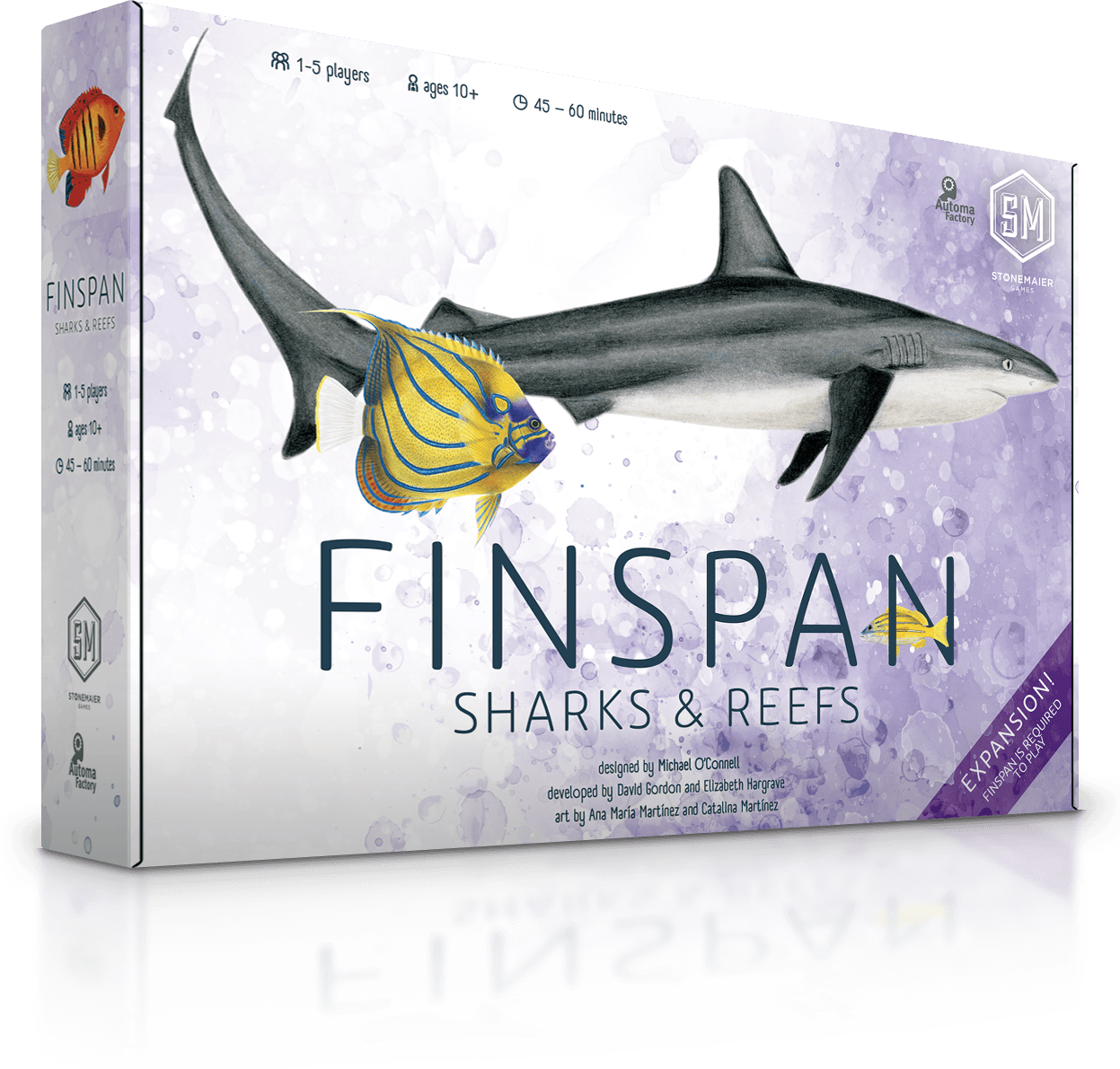 Board Games - Expansions Stonemaier Games Finspan Sharks & Reefs
