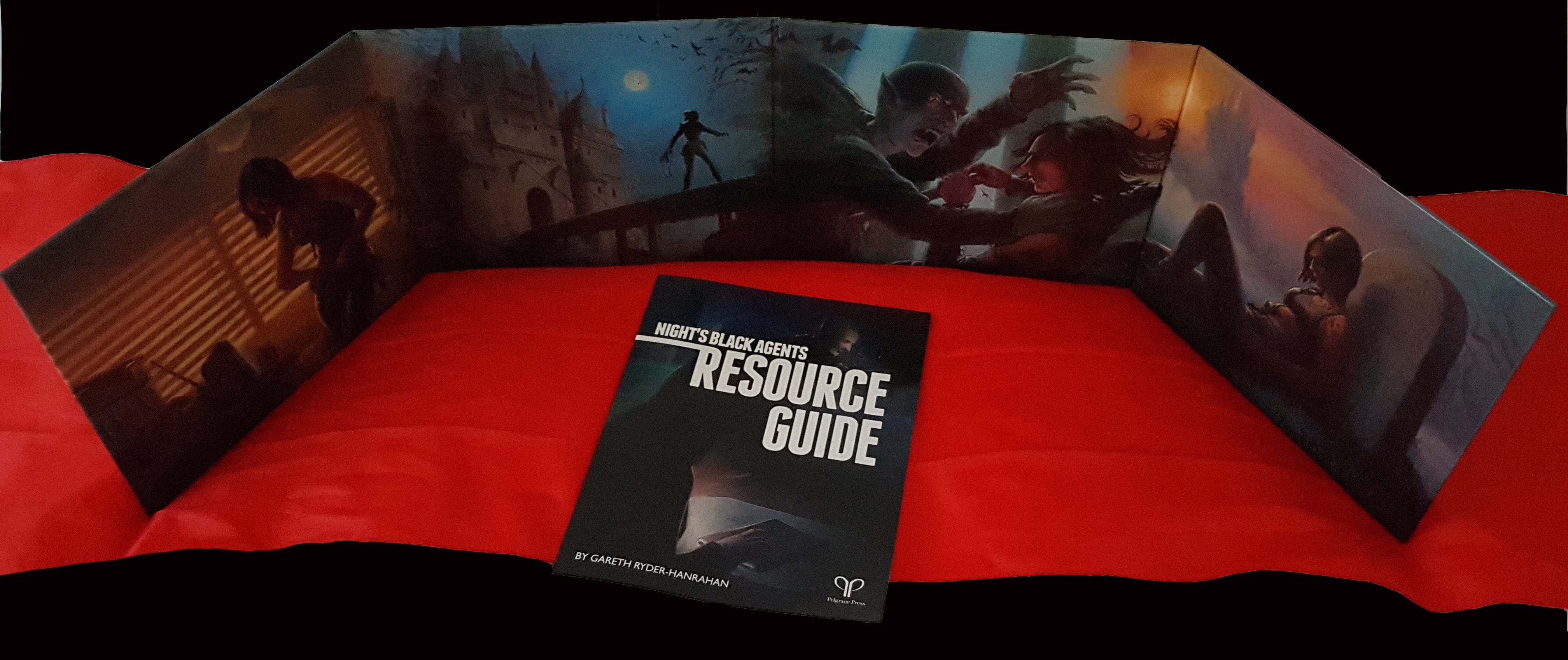 Night’s Black Agents: Directors Screen and Resource Book - Saltire Games