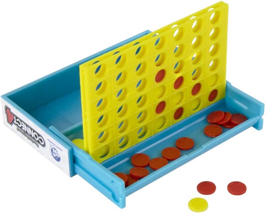 Novelties Super Impulse World's Smallest Connect 4 Board Game