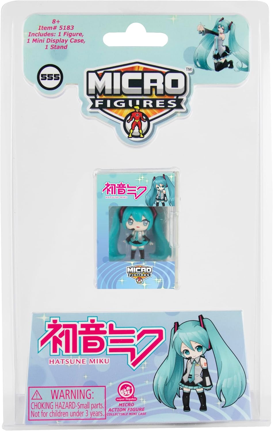 Novelties Super Impulse World's Smallest Hatsune Miku Micro Figure