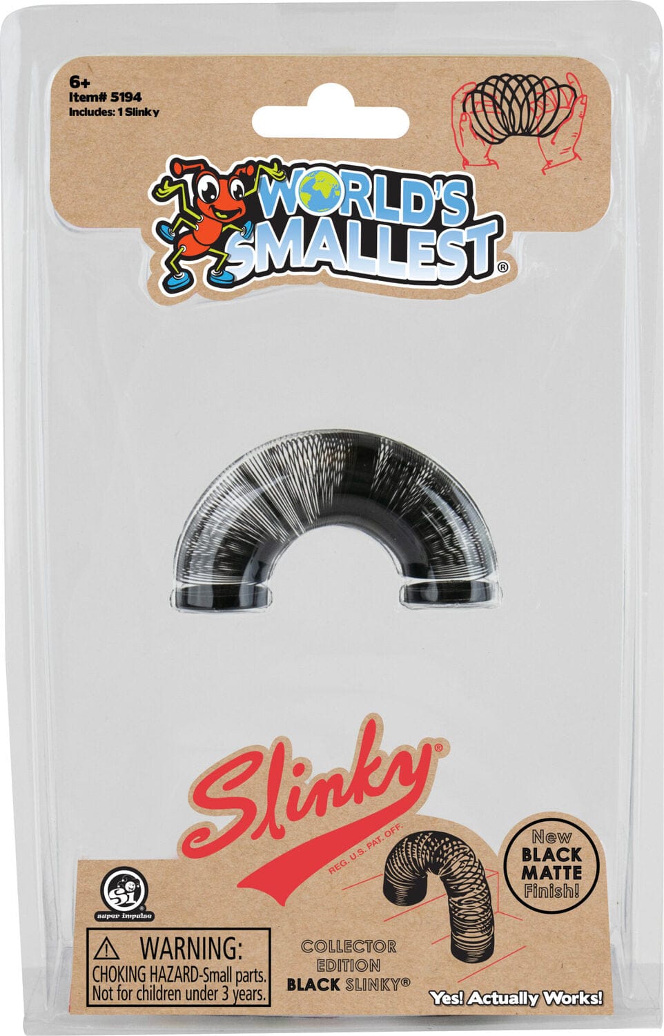 Novelty Super Impulse World's Smallest Slinky