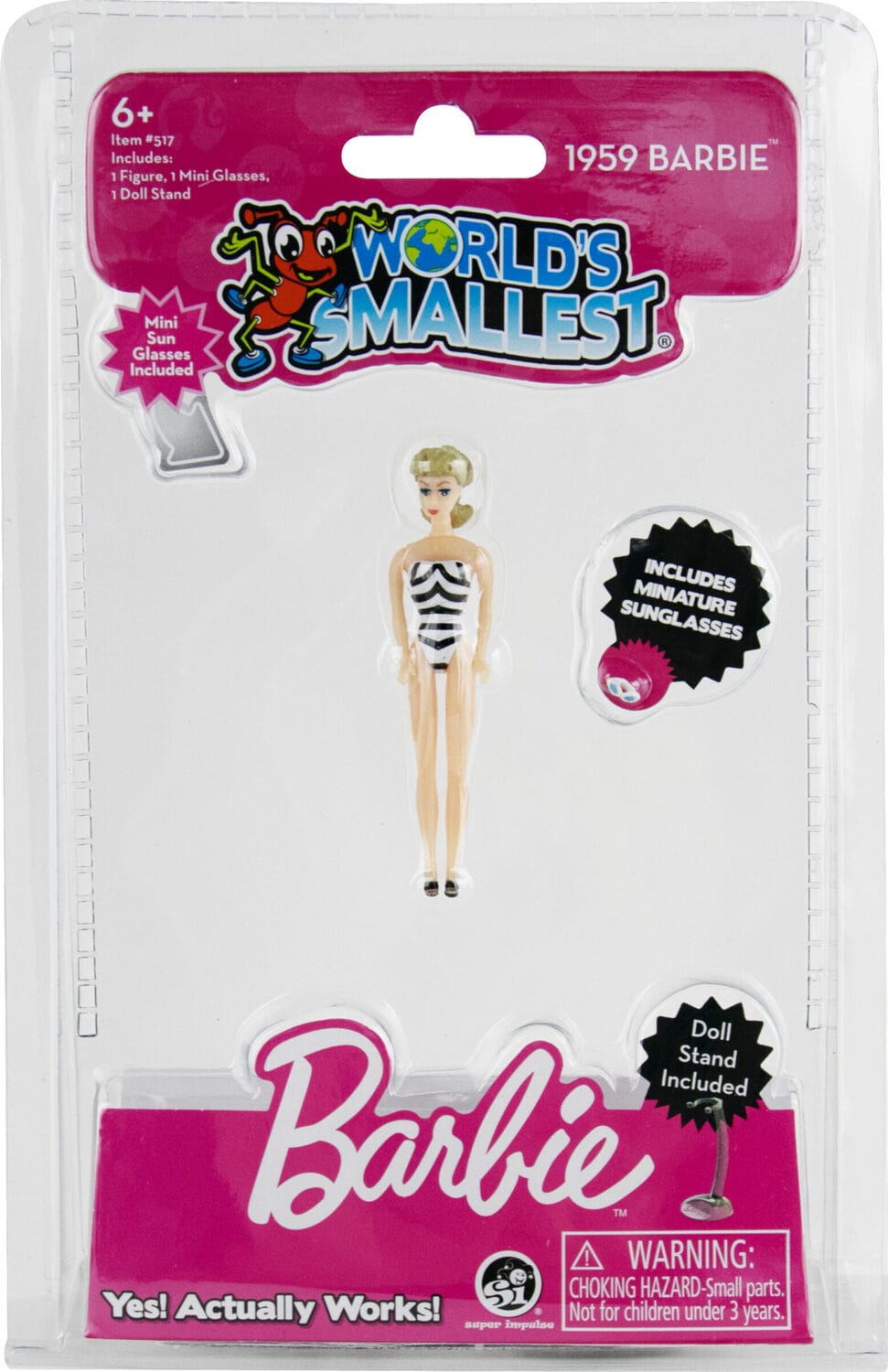 World's Smallest Swimsuit Classic Barbie - Saltire Games