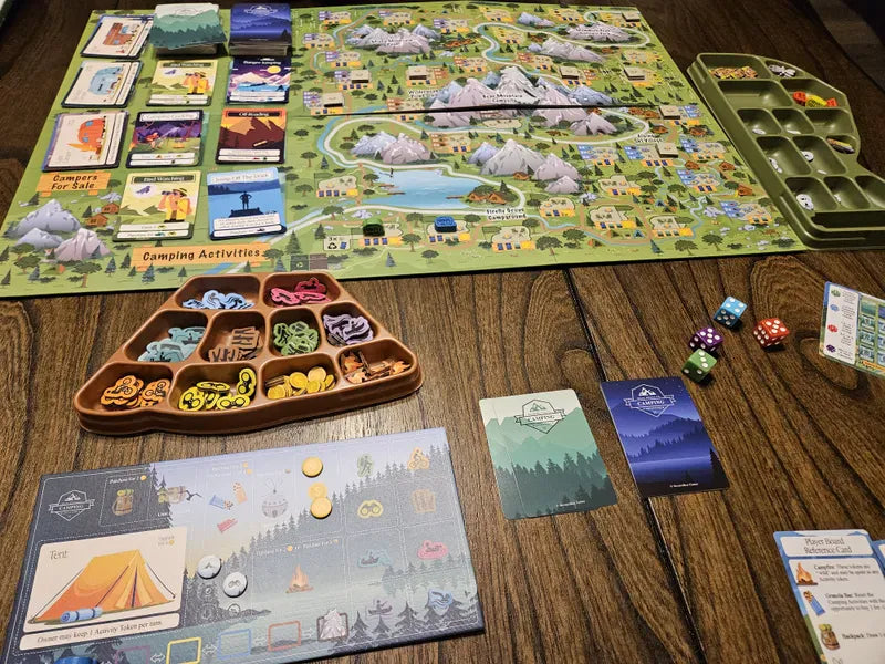 Board Games Sweaterbear Games Bear Mountain Camping Adventure