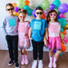 Pink Confetti Tutu - Dress Up Skirt - Kids Tutu: 0-12M - Saltire Games