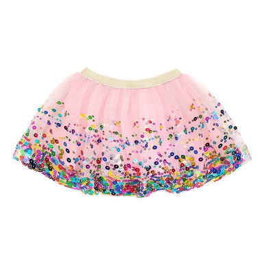Pink Confetti Tutu - Dress Up Skirt - Kids Tutu: 1-2Y - Saltire Games