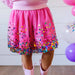 Raspberry Confetti Tutu - Dress Up Skirt - Kids Tutu: 0-12M - Saltire Games
