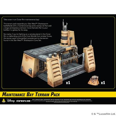 Star Wars: Shatterpoint - Maintenance Bay Terrain Pack - Saltire Games