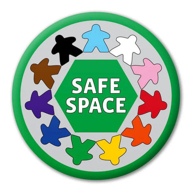 Safe Space Button - Saltire Games