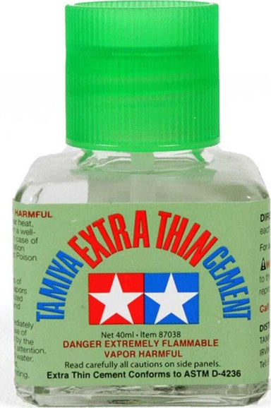Tamiya Extra Thin Plastic cement holder glue pot bottle model kit