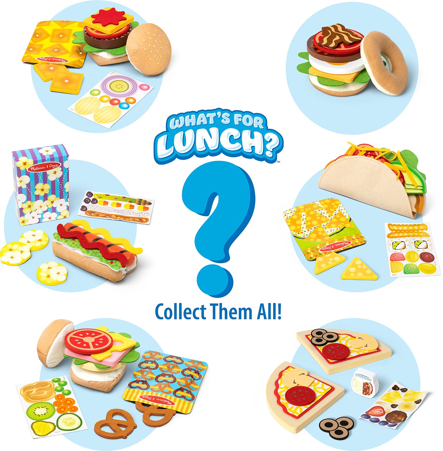 What's For Lunch Surprise Play Food Set - Saltire Games