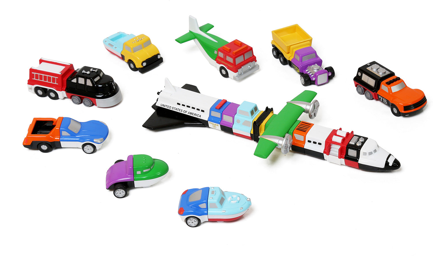 Micro Mix & Match Vehicles - Deluxe Set - Saltire Games