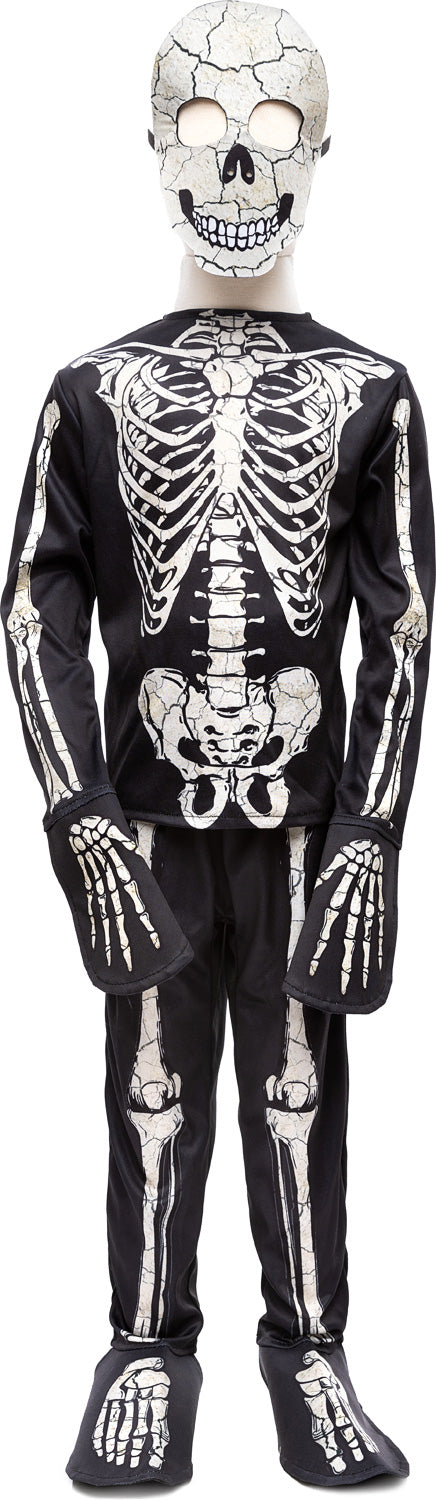 Glow in the Dark Skeleton Shirt, Pants & Mask - Saltire Games