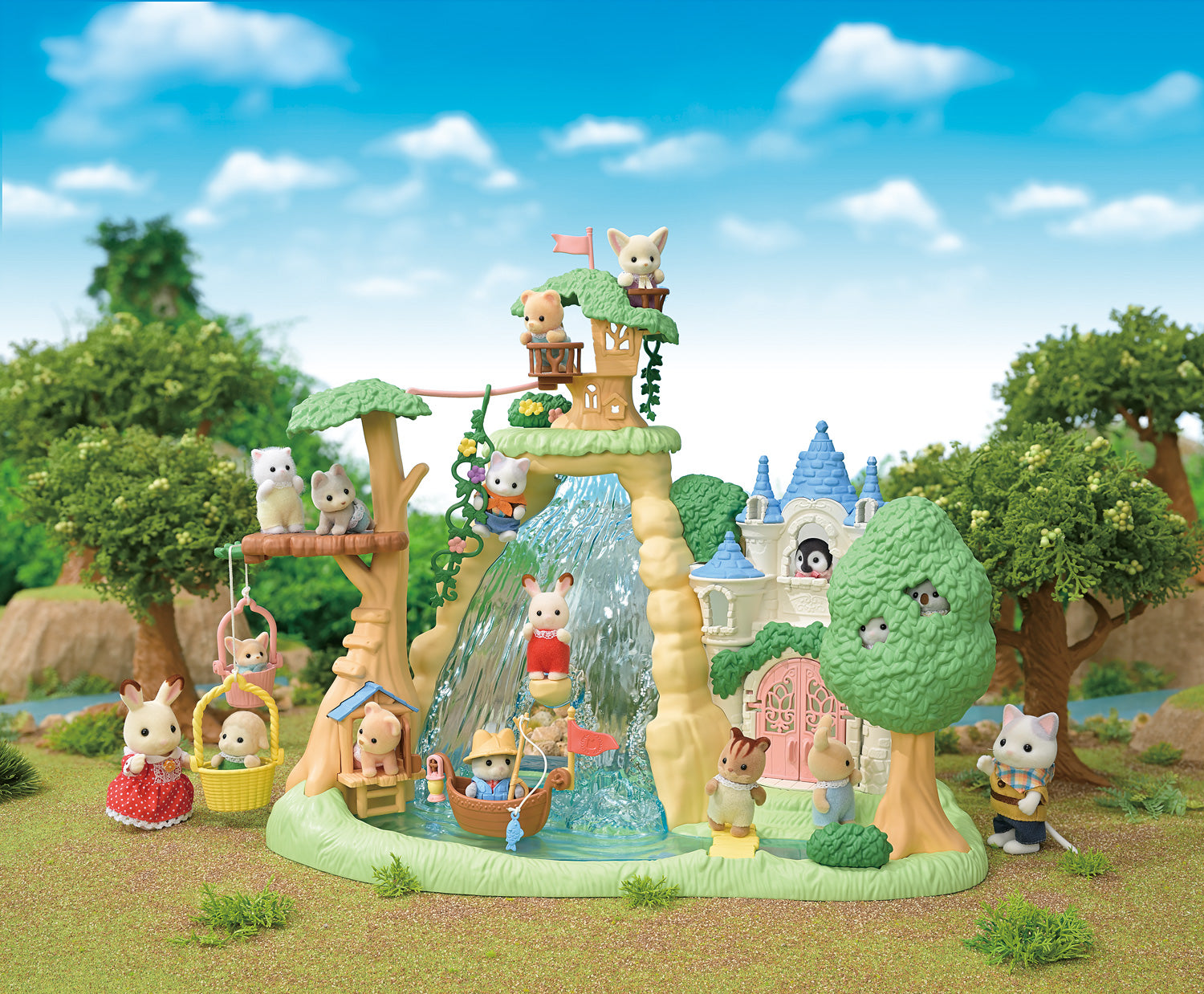 Calico Critters Secret Forest Falls - Saltire Games