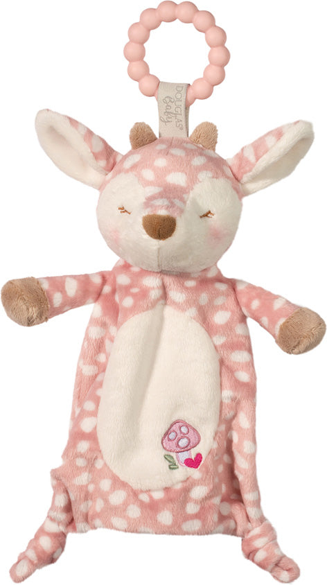 Farrah Pink Fawn Teether - Saltire Games