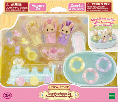 Calico Critters Triplets Baby Bath Time - Saltire Games