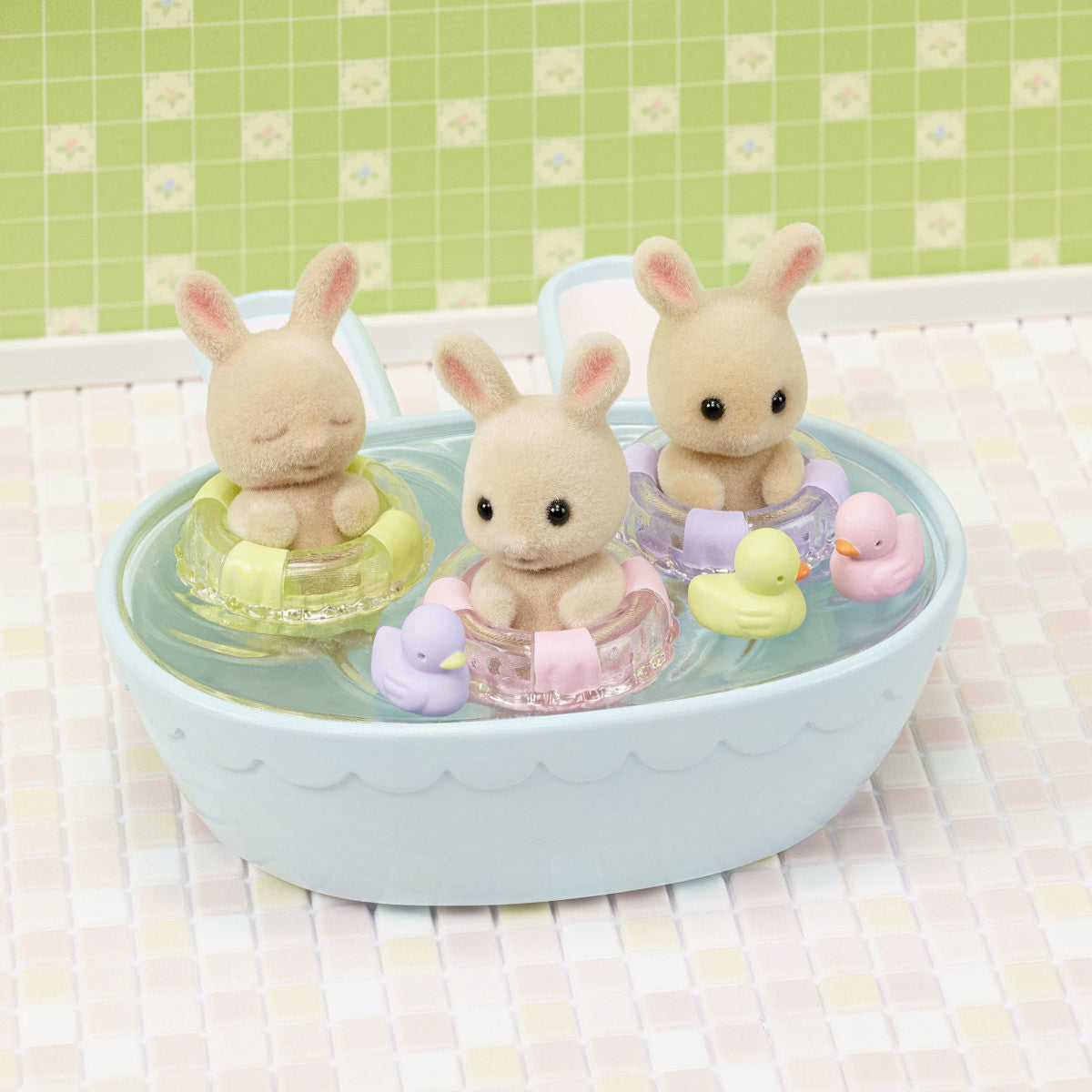 Calico Critters Triplets Baby Bath Time - Saltire Games