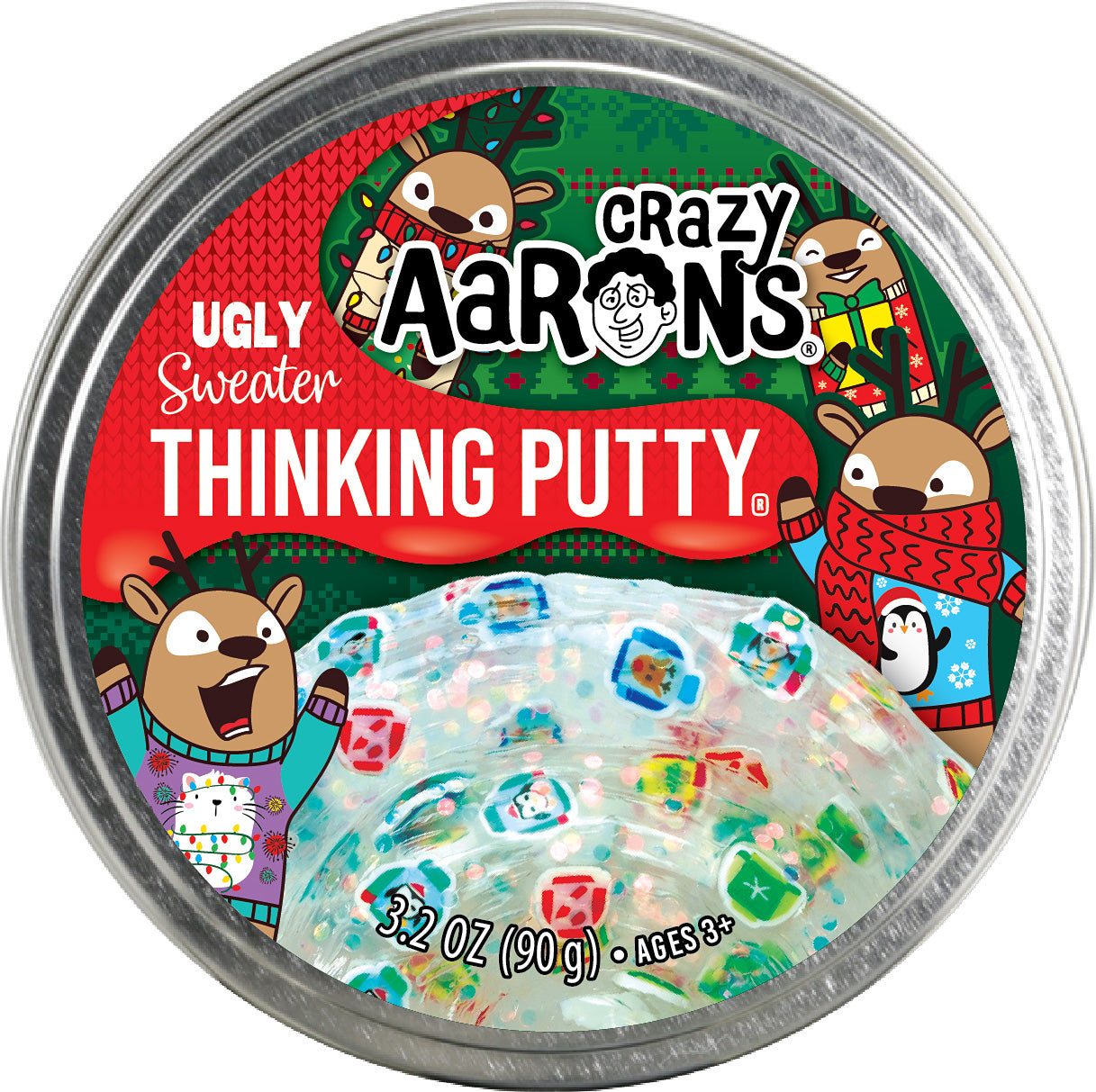 Ugly Sweater Thinking Putty - Saltire Games