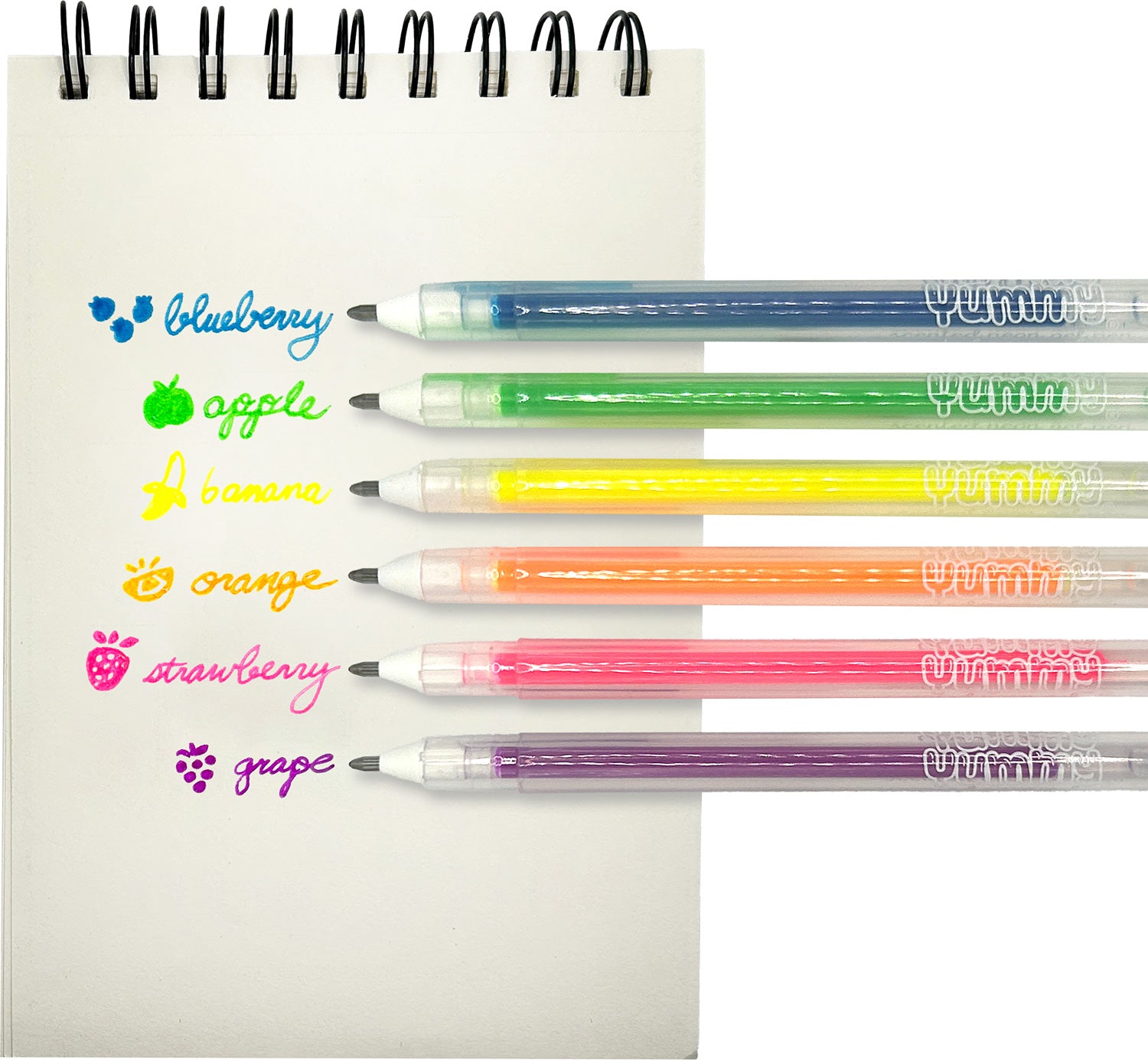 Yummy Yummy: Scented Gel Pens - Neon - Saltire Games