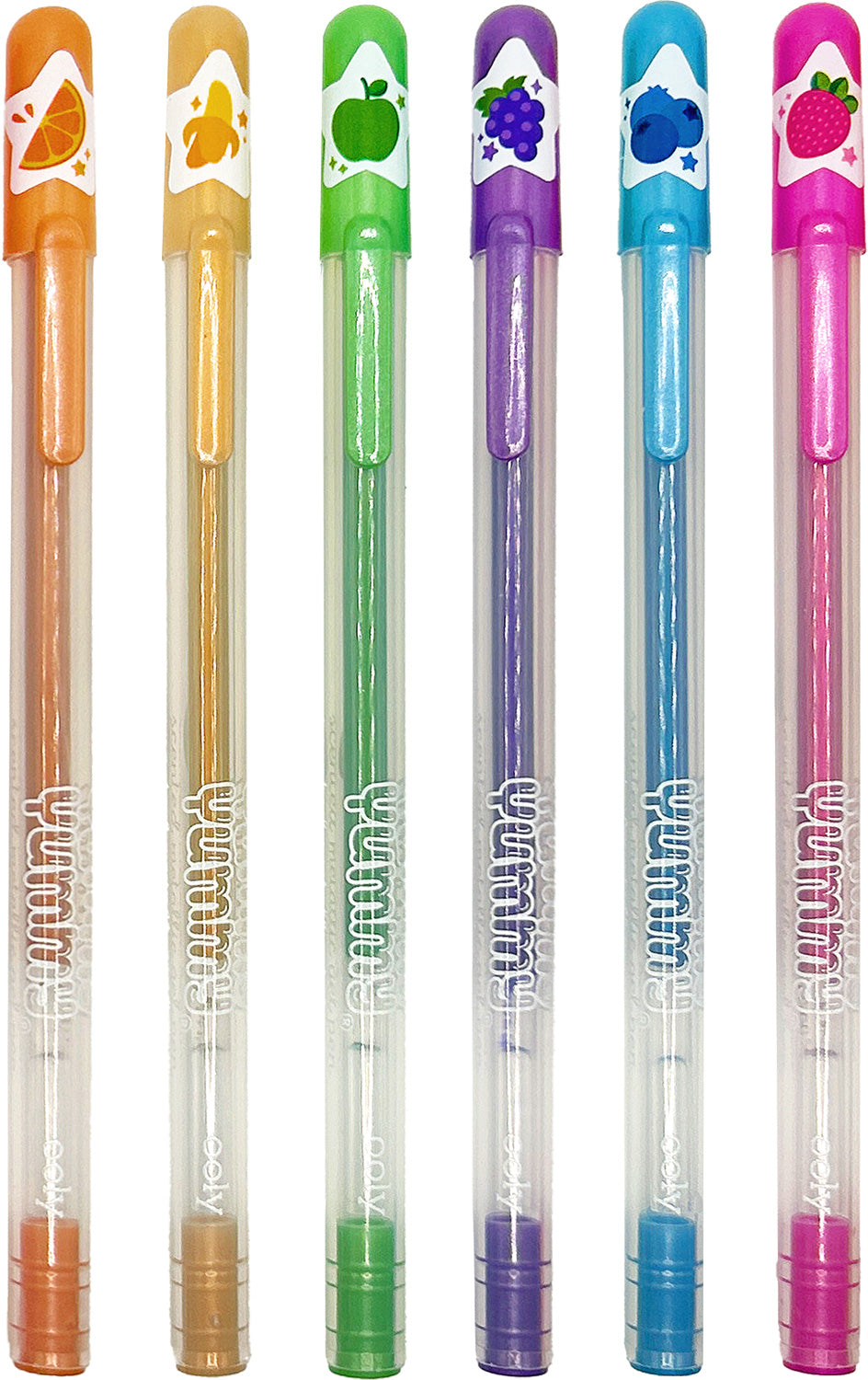 Yummy Yummy: Scented Gel Pens - Metalic - Saltire Games