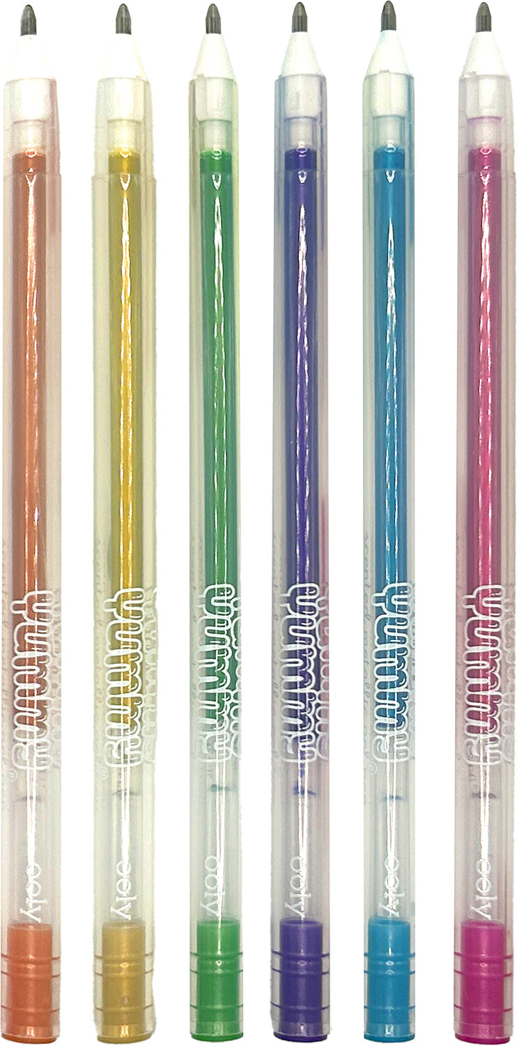 Yummy Yummy: Scented Gel Pens - Metalic - Saltire Games