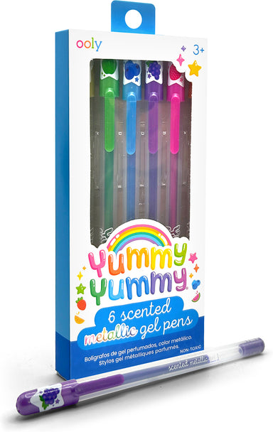 Yummy Yummy: Scented Gel Pens - Metalic - Saltire Games